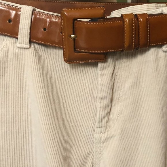 BERGDORF GOODMAN WOMEN BELT SIZE SMALL COLOR BRANDY BROWN